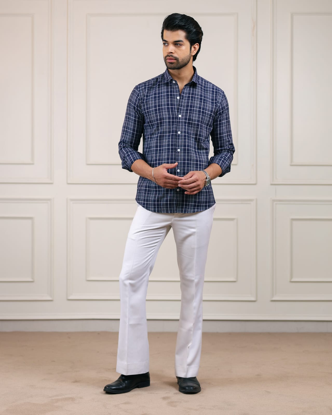 Checks Sleeve SHIRT